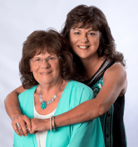 Kelli Hudson, Director of Sundara Memory Care in Round Rock with her mother