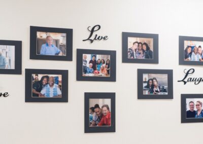 sundara senior living picture wall